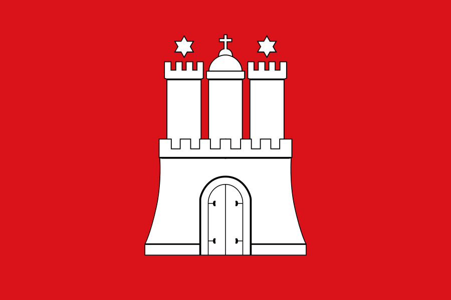 Hamburg Flagge