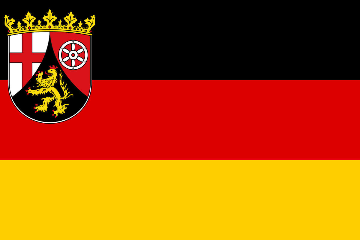Rheinland-Pfalz Flagge