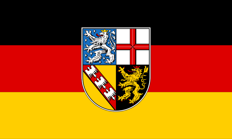 Saarland Flagge