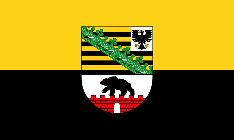 Sachsen-Anhalt Flagge